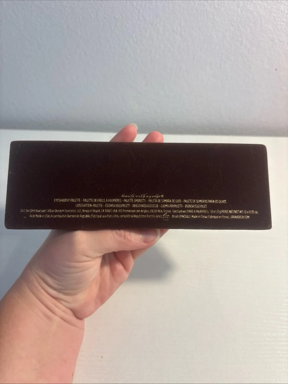 Urban Decay NAKED1 Eyeshadow Palette NEW • Authentic • Velvet Casing *RARE/HTF*.